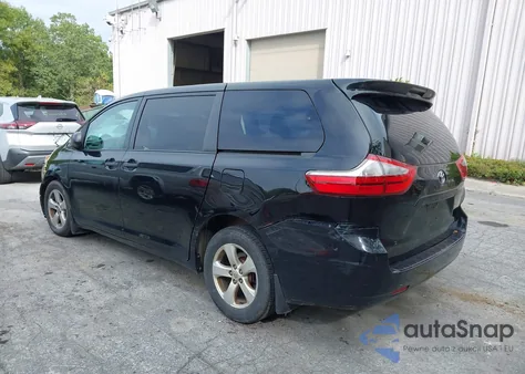 2015 Toyota Sienna L 7 Passenger z USA, uszkodzony, nr VIN 5TDZK3DC5FS660337